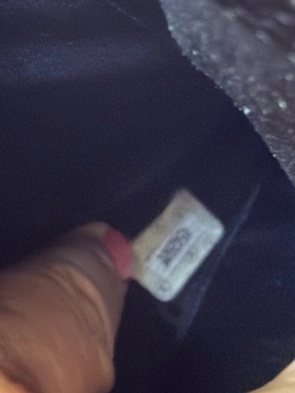 CHANEL Vintage Black Leather CC Logo Long Wallet